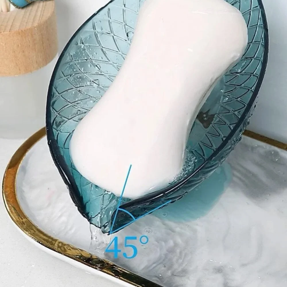 Leaf Soap Holder Soap Saver with Drain Drainer
